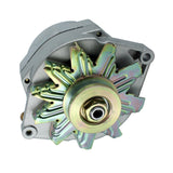 High Output Alternator, Motorola Style 1-Wire, Satin Finish, 1968-91 AMC and Jeep V8 - FREE lower 48 ground shipping in approx. 1-2 weeks