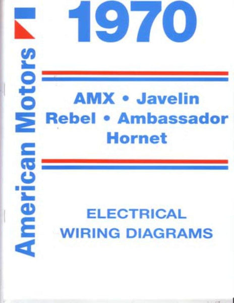 Schémas de câblage électrique, AMC 1970 - Expédition dans environ 1 à 2 semaines