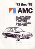 Parts & Accessories Interchange Catalog, F-15075 R3 to F-14075 R3, 1973-75 AMC - FREE lower 48 ground shipping in approx. 1-2 weeks