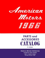 Parts & Accessories Interchange Catalog, F-14066, 1966 AMC - FREE lower 48 ground shipping in approx. 1-2 weeks