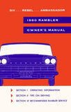 Manuel du propriétaire, Rambler Ambassador 1960, Rebel, Six - Expédition dans environ 1 à 2 semaines