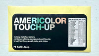 AMC Touch Up Paint Display Decal, FREE lower 48 ground shipping in approx. 1-2 weeks