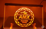 LED Sign, AMX Racing Team Logo, 8"x12" (FREE lower 48 ground shipping in approx. in 1-2 weeks)