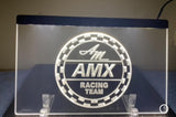 LED Sign, AMX Racing Team Logo, 8"x12" (FREE lower 48 ground shipping in approx. in 1-2 weeks)
