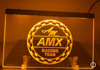LED Sign, AMX Racing Team Logo, 8"x12" (FREE lower 48 ground shipping in approx. in 1-2 weeks)