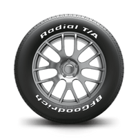 BFGoodrich Radial T/A Tire, 295x50x15, 1971-74 AMC Javelin, Javelin AMX, FREE lower 48 ground shipping in approx. 1-2 Weeks