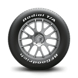 BFGoodrich Radial T/A Tire, 295x50x15, 1971-74 AMC Javelin, Javelin AMX, FREE lower 48 ground shipping in approx. 1-2 Weeks