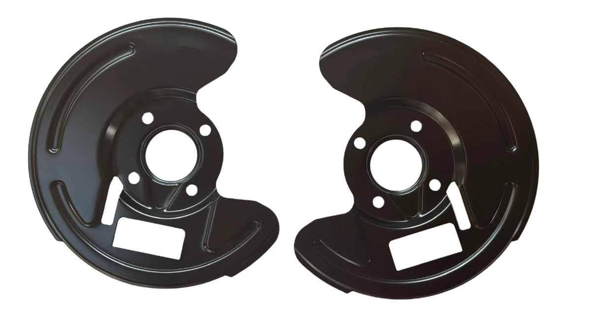 Bendix Front Disc Brake Dust Shields, Set of 2, 1965-70 AMC (See Appli ...
