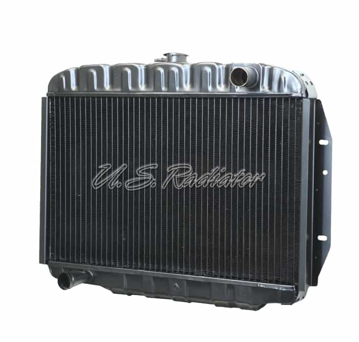 Brass/Copper Radiator, OE Style, 1965-71 AMC Ambassador w/232/258 Inli ...