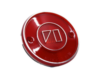 Circle Side Marker Lens, 2-Piece Set, Show Quality Reproduction, 1979-83 AMC Spirit, 1981-83 Eagle SX4 / Kammback (FREE lower 48 ground shipping In 1-2 Weeks)