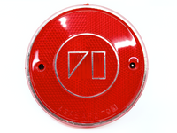 Circle Side Marker Lens, 2-Piece Set, Show Quality Reproduction, 1979-83 AMC Spirit, 1981-83 Eagle SX4 / Kammback (FREE lower 48 ground shipping In 1-2 Weeks)