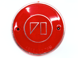 Circle Side Marker Lens, 2-Piece Set, Show Quality Reproduction, 1979-83 AMC Spirit, 1981-83 Eagle SX4 / Kammback (FREE lower 48 ground shipping In 1-2 Weeks)