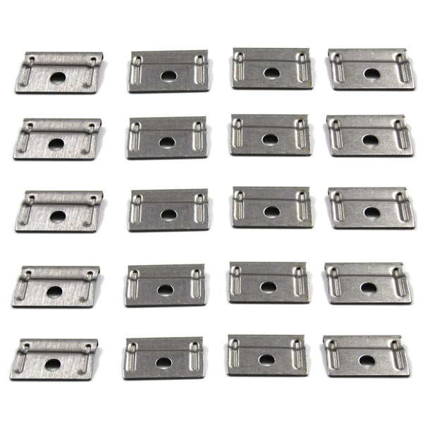 Upper Rocker Panel Trim Retainer Clip, OE Correct, Set of 20, 1967 and 1970-74 AMC Ambassador (Except 1972 SST), 1975-78 Matador 4-Door (FREE lower 48 ground shipping in approx. 1-2 weeks)