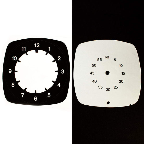 Clock Decal Kit, 1971 AMC Javelin, Javelin AMX - FREE lower 48 ground shipping in approx. 1-2 weeks
