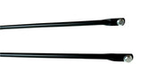 Fender To Radiator Support Braces, Set of 2, Black Steel, 1968-70 AMC AMX, 1968-74 Javelin, 1971-74 Javelin AMX - FREE lower 48 ground shipping in approx. 1-2 weeks