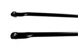 Fender To Radiator Support Braces, Set of 2, Black Steel, 1968-70 AMC AMX, 1968-74 Javelin, 1971-74 Javelin AMX - FREE lower 48 ground shipping in approx. 1-2 weeks