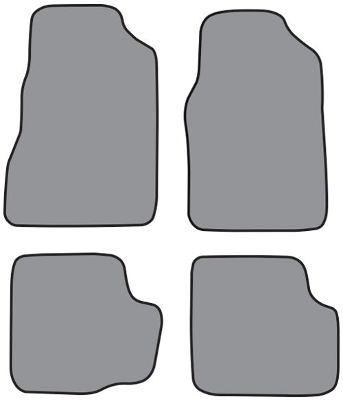 Floor Mats, 4-Piece Set, 100% Nylon Cut Pile Carpet, Choose Mat Color, 1972-78 AMC Gremlin (FREE lower 48 ground shipping in approx. 1-2 weeks)