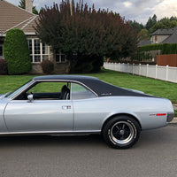 Full Vinyl Top, Boar Grain Black or White, Show Quality, 1970 AMC Javelin (FREE lower 48 ground shipping in approx. 14-days)