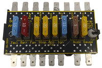 Fuse Panel, Direct Replacement w/ATO Blade Fuses, 1970-73 AMC (See Applications) - FREE lower 48 ground shipping in approx. 1-week