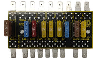 Fuse Panel, Direct Replacement w/ATO Blade Fuses, 1974-77 AMC (See Applications) - FREE lower 48 ground shipping in approx. 1-week