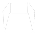 Half Landau Vinyl Top, Boar Grain Black or White, Show Quality, 1970 AMC Javelin (FREE lower 48 ground shipping in approx. 14 days)