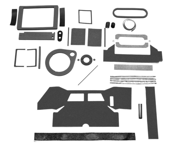Heater Box Restoration Rebuild Kit, AC, 1971-72 AMC Javelin, Javelin AMX - FREE lower 48 ground shipping in approx. 2-3 weeks