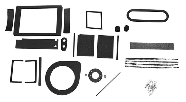 Heater Box Restoration Rebuild Kit, Non-AC, 1971-72 AMC Javelin, Javelin AMX - FREE lower 48 ground shipping in approx. 2-3 weeks