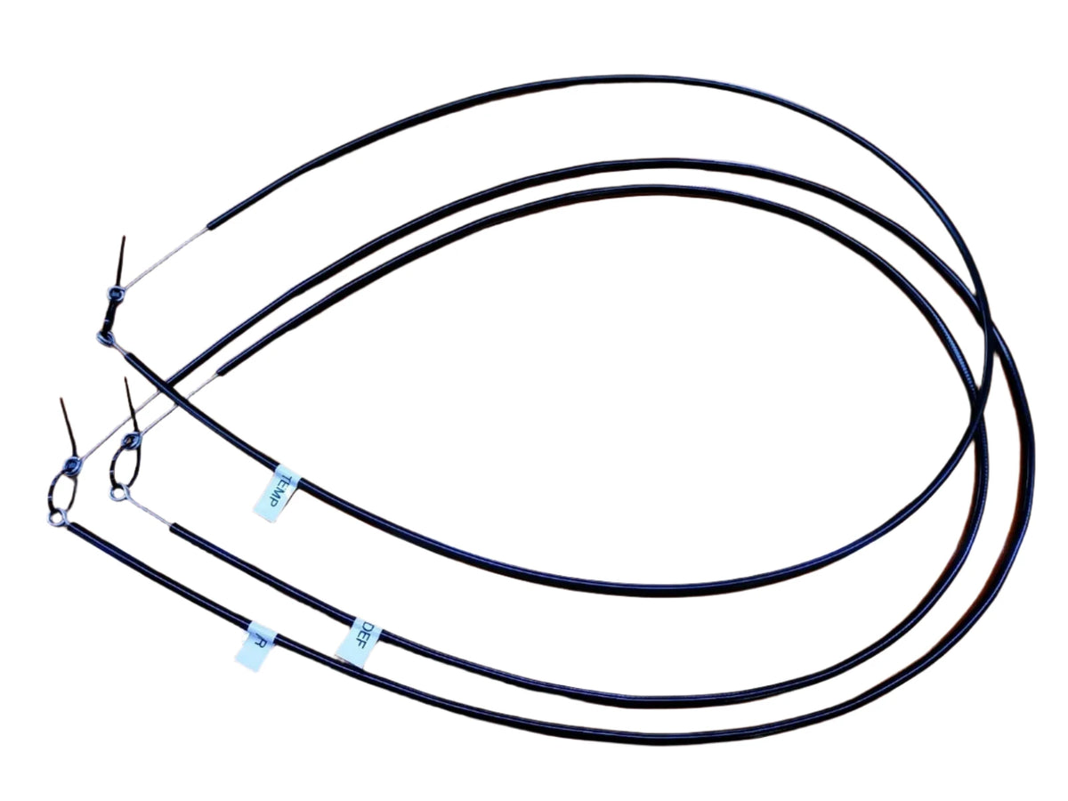 Heater Control Cable Set, Without AC, 1968-70 AMC AMX (Choose Heater ...