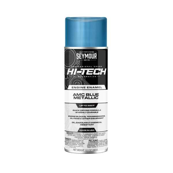 Hi Tech Engine Spray Paint, OE Correct AMC Metallic Blue, 12 Oz. Aerosol Can, 1969-Mid-1973 AMC (FREE lower 48 ground shipping in approx. 1-2 weeks)