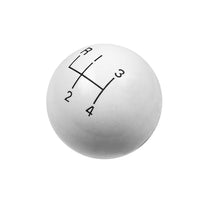 Hurst 4-Speed White Shift Knob Kit, 3/8-16 Threads - FREE lower 48 ground shipping in approx. 1-week