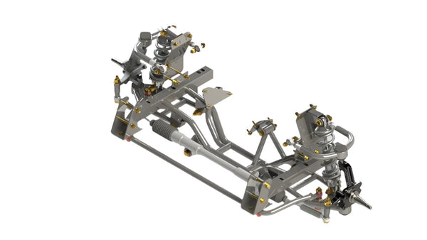 Independent Front Suspension Conversion Kit (IFS), 1967-70 AMC Rebel, 1970 Rebel Machine - FREE lower 48 truck freight shipping in approx. 2-3 weeks