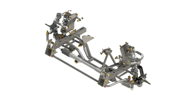 Independent Front Suspension Conversion Kit (IFS), 1964-68 American, 1969 Rambler, 1969 Hurst SC/Rambler, 1966-69 Rogue - FREE lower 48 truck freight shipping in approx. 2-3 weeks