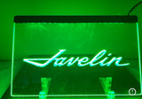 LED Sign, Javelin Logo, 8"x12" (FREE lower 48 ground shipping in approx. in 1-2 weeks)