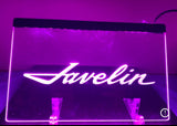 LED Sign, Javelin Logo, 8"x12" (FREE lower 48 ground shipping in approx. in 1-2 weeks)