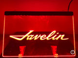 LED Sign, Javelin Logo, 8"x12" (FREE lower 48 ground shipping in approx. in 1-2 weeks)