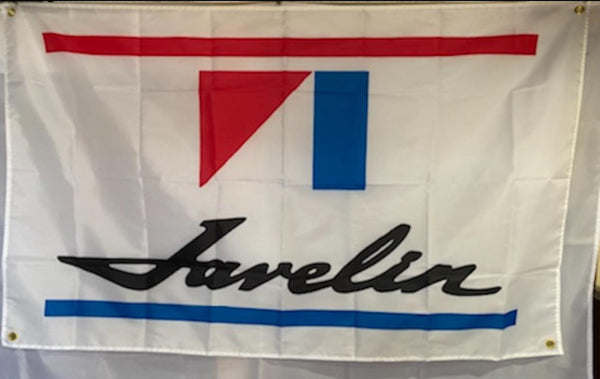 Wall Flag, Javelin Logo, 3'x5' (FREE lower 48 ground shipping in approx. in 1-2 weeks)