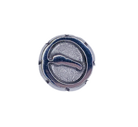 Filtre à air Offenhauser à ailettes en fonte d'aluminium 10", poli, fabriqué aux États-Unis, AMC V8 1966-91 (livré dans environ 1 à 3 mois)