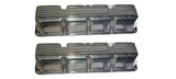 Offenhauser Finned Cast Aluminum Valve Cover Set, Polished, USA Made, 1966-91 AMC V8 (FREE lower 48 ground shipping in approx. in 1-3 months)