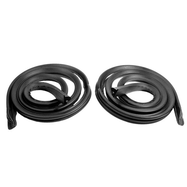 Roof Rail Seals, 2-Door Hardtop, 1964-69 Rambler American (FREE lower 48 ground shipping in approx. 1-2 weeks)