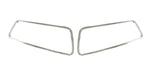Ram Air Hood Bezel Kit, Chrome Steel w/HD Pins, Limited Availability - 1970 AMC AMX, Javelin (FREE lower 48 ground shipping in approx. 3-5 days)