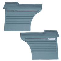 Rear Door Panel Set, Unassembled Upholstered Cologne or Regal Grain Vinyl, Choose From 4 Colors, 1970 AMC Rebel, Rebel Machine (FREE lower 48 ground shipping in approx. 49 days)