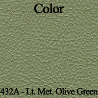 Rear Door Panel Set, Unassembled Upholstered Cologne or Regal Grain Vinyl, Choose From 4 Colors, 1970 AMC Rebel, Rebel Machine (FREE lower 48 ground shipping in approx. 49 days)