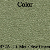 Rear Door Panel Set, Unassembled Upholstered Cologne or Regal Grain Vinyl, Choose From 4 Colors, 1970 AMC Rebel, Rebel Machine (FREE lower 48 ground shipping in approx. 49 days)