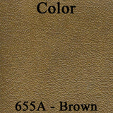 Rear Door Panel Set, Unassembled Upholstered Cologne or Regal Grain Vinyl, Choose From 4 Colors, 1970 AMC Rebel, Rebel Machine (FREE lower 48 ground shipping in approx. 49 days)