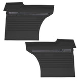 Rear Door Panel Set, Unassembled Upholstered Cologne or Regal Grain Vinyl, Choose From 4 Colors, 1970 AMC Rebel, Rebel Machine (FREE lower 48 ground shipping in approx. 49 days)