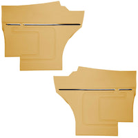 Rear Door Panel Set, Unassembled Upholstered Cologne or Regal Grain Vinyl, Choose From 5 Colors, 1969 AMC Javelin (FREE lower 48 ground shipping in approx. 49-days)
