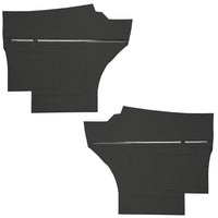 Rear Door Panel Set, Unassembled Upholstered Cologne or Regal Grain Vinyl, Choose From 5 Colors, 1969 AMC Javelin (FREE lower 48 ground shipping in approx. 49-days)