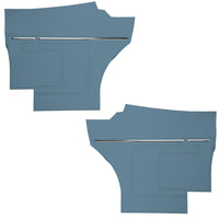 Rear Door Panel Set, Unassembled Upholstered Cologne or Regal Grain Vinyl, Choose From 5 Colors, 1969 AMC Javelin (FREE lower 48 ground shipping in approx. 49-days)