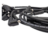 Spark Plug Wire Kit, Custom Fit 8mm High Temp Silicone w/Standard Boots, for 1967-91 AMC V8 w/factory exhaust manifolds (FREE lower 48 ground shipping in approx. 2-weeks)