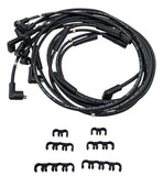 Spark Plug Wire Kit, Custom Fit 8mm High Temp Silicone w/Standard Boots, for 1967-91 AMC V8 w/factory exhaust manifolds (FREE lower 48 ground shipping in approx. 2-weeks)